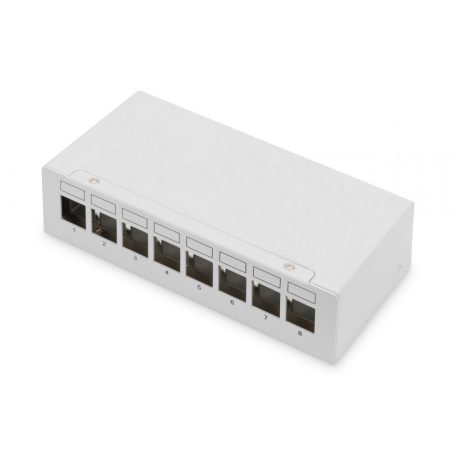 Digitus 8-port Patch Panel 1U Grey