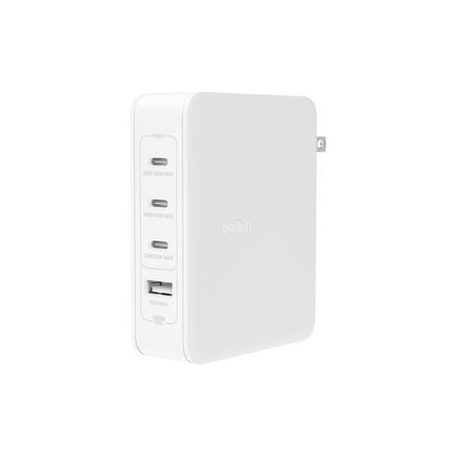 Belkin 140W 4-Port GaN Wall Charger White