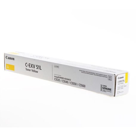 Canon C-EXV51L Yellow toner