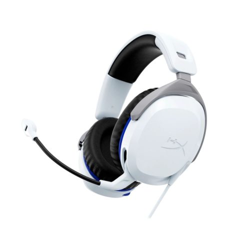 HP HyperX CloudX Stinger II Wired Gaming Headset PlayStation White