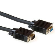   ACT High Performance VGA extension cable male-female 7m Black