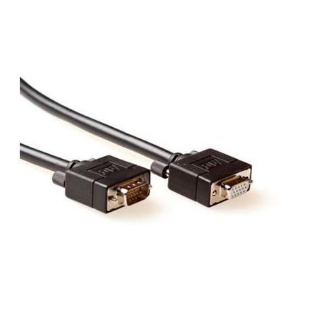 ACT High Performance VGA extension cable male-female 10m Black