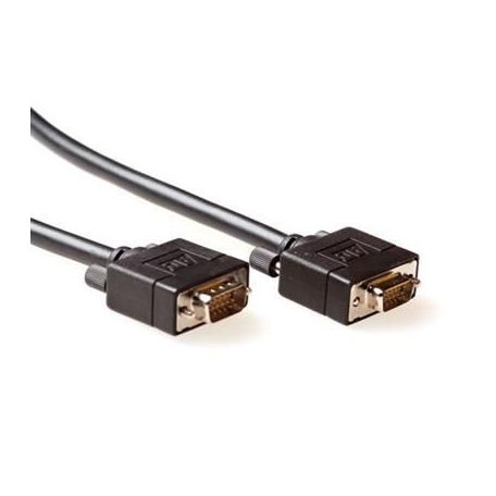 ACT High Performance VGA cable male-male 20m Black