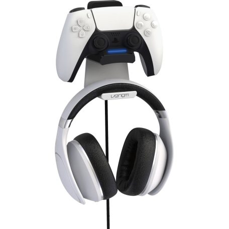 Venom Charging Dock With Headset hook White