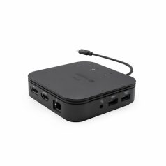   I-TEC Thunderbolt 3 Travel Dock Dual 4K Display with Power Delivery 60W + i-tec Universal Charger 77 W Black