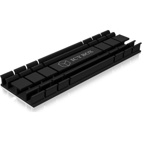 Raidsonic IcyBox IB-M2HS-701 Heat sink for M.2 2280 SSD for PC/PS5 5mm thick Black