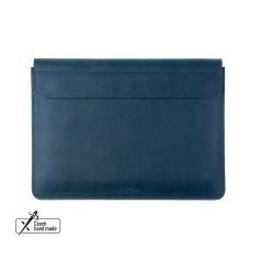   FIXED Oxford leather case for Apple MacBook Air 15" (2023) M2, blue