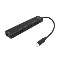   I-TEC USB-C Travel Easy Dock 4K HDMI+Power Delivery 60W Black