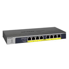   Netgear 8-Port Gigabit Ethernet High-power PoE+ Unmanaged Switch with FlexPoE (123W)