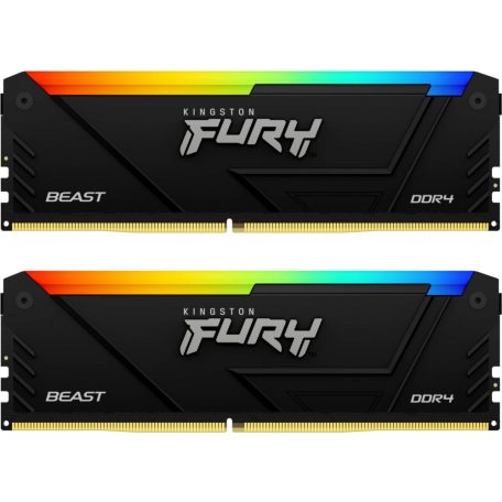 Kingston 16GB DDR4 3600MHz Fury Beast RGB Black