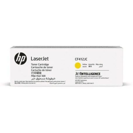 HP CF412JC Yellow toner