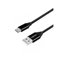 Logilink USB 2.0 Type-C male/male cable 1m Black