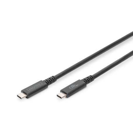 Digitus USB 4.0 Type-C connection cable 1m Black