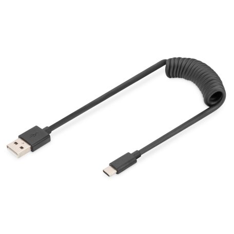 Digitus USB 2.0 Type-C cable 1m Black