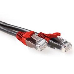 ACT CAT6A U-UTP Patch Cable 0,5m Black