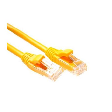 ACT CAT5e U-UTP Patch Cable 0,5m Yellow