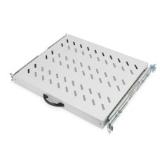   Digitus 1U extendible shelf for 600mm depth racks 40x485x368mm up to 25 kg Grey (RAL 7035)