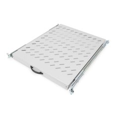   Digitus 1U extendible shelf for 800mm depth racks 40x484x568mm up to 25 kg Grey (RAL 7035)