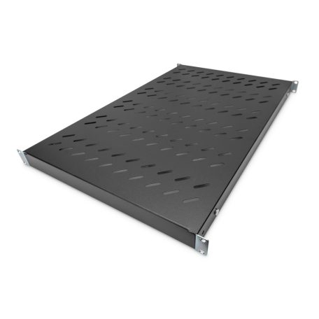 Digitus 1U fixed shelf for 1000mm depth racks 44x482x700mm adjust. 700-900mm depth Black