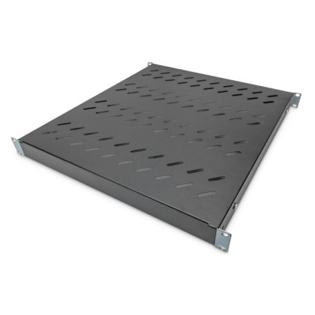 Digitus 1U fixed shelf for 800mm depth racks 44x482x500mm adjust. 500-700mm depth Black