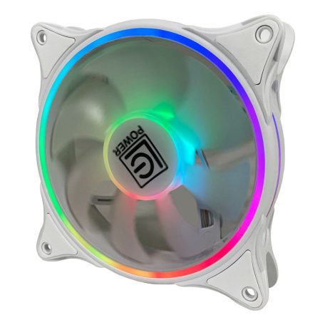 LC Power LC-CF-120-ARGB-W 120mm ARGB Case Fan White