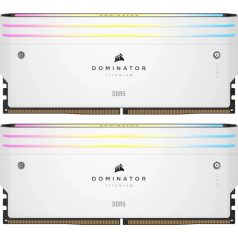   Corsair 32GB DDR5 6000MHz Kit(2x16GB) Dominator Titanium RGB White