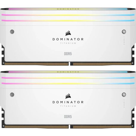 Corsair 32GB DDR5 6000MHz Kit(2x16GB) Dominator Titanium RGB White