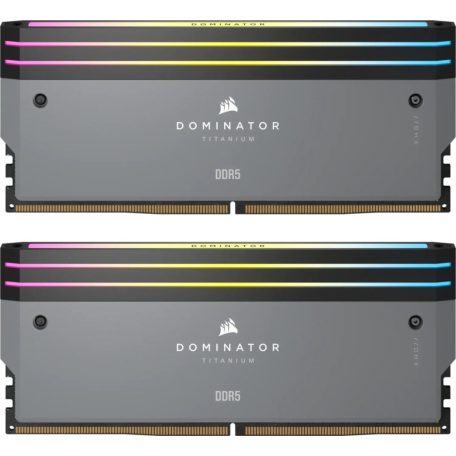 Corsair 64GB DDR5 6000MHz Kit(2x32GB) Dominator Titanium RGB Black