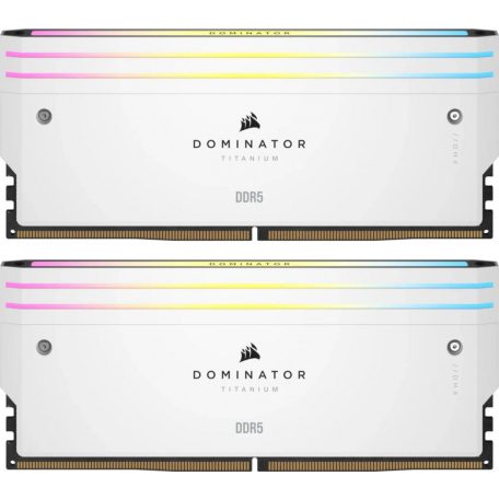 Corsair 32GB DDR5 6400MHz Kit(2x16GB) Dominator Titanium RGB White