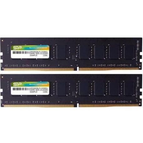 Silicon Power 16GB DDR4 3200MHz Kit(2x8GB) Black