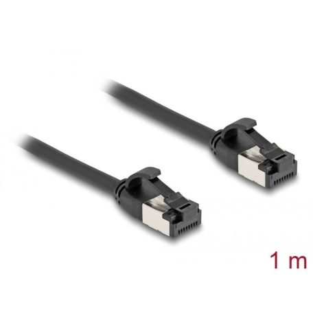 DeLock CAT8.1 U-FTP Patch Cable 1m Black