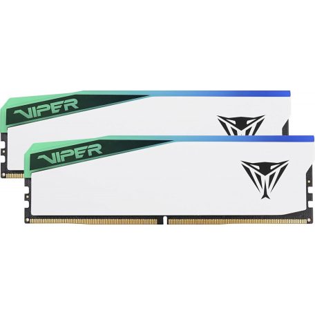 Patriot 32GB DDR5 6200MHz Kit(2x16GB) Viper Elite 5 RGB White