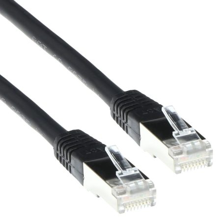 ACT CAT6A S-FTP Patch Cable 1m Black