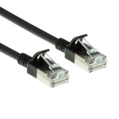 ACT CAT6A U-FTP Patch Cable 2m Black