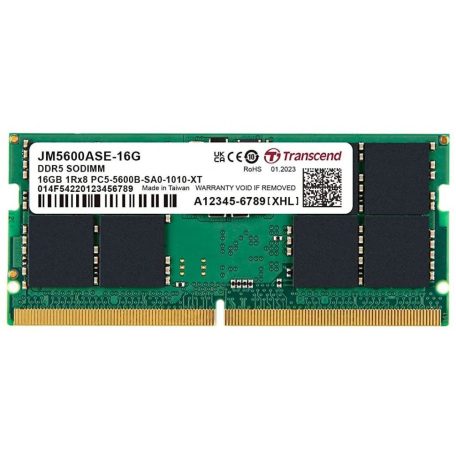 Transcend 16GB DDR5 5600MHz SODIMM