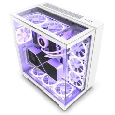 NZXT H9 Elite Tempered Glass Matte White