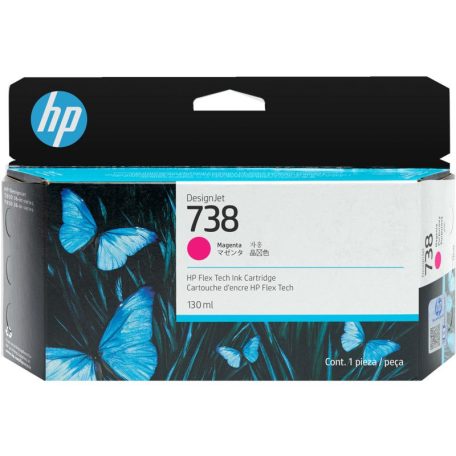 HP 498N6A (738) Magenta tintapatron