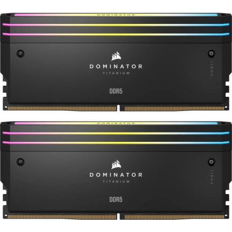 Corsair 32GB DDR5 6600MHz Kit(2x16GB) Dominator Titanium RGB Black