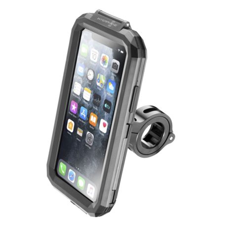 FIXED Waterproof case Interphone for Apple iPhone 11 Pro, handlebar mount, black