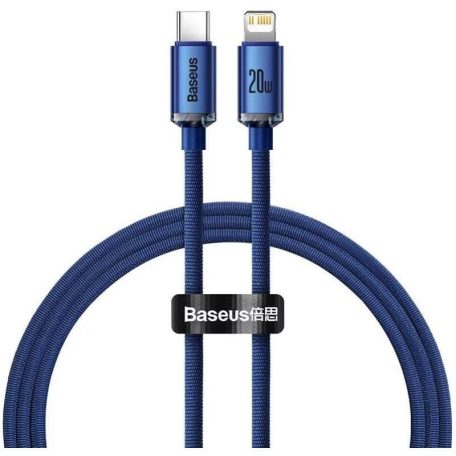 Baseus Crystal Shine USB-C Lightning Cable 20W 1,2m Blue