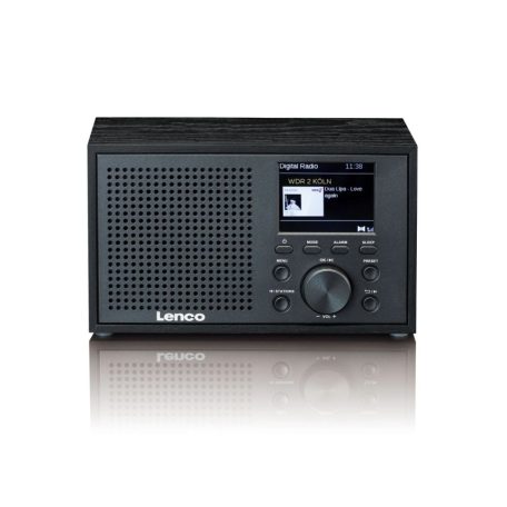 Lenco DAR-017BK Compact and stylish DAB+/FM radio with Bluetooth Black