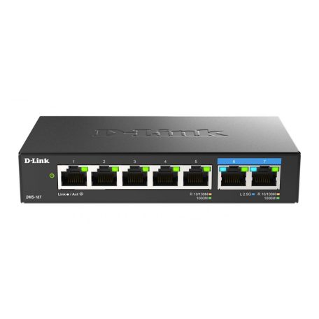 D-Link DMS-107 7-Port Multi-Gigabit Unmanaged Switch