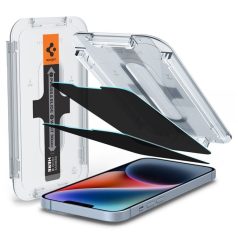   Spigen Glass tR EZ Fit Transparency Sensor Open Privacy 2 Pack - iPhone 14/13 Pro/13