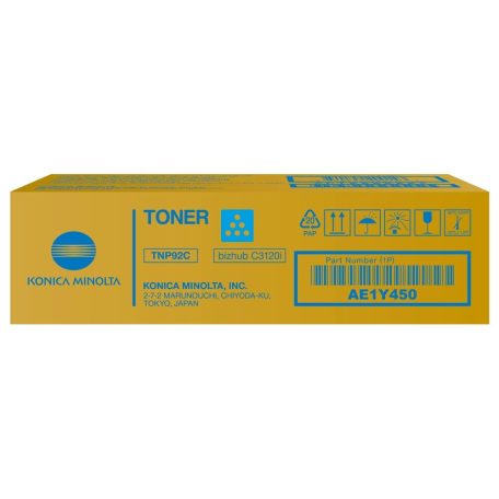 Konica Minolta TNP92 Cyan toner