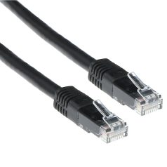 ACT CAT5e U-UTP Patch Cable 15m Black