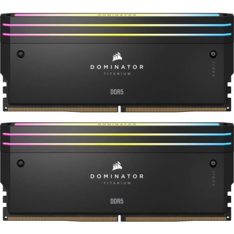 Corsair 64GB DDR5 6600MHz Kit(2x32GB) Dominator Titanium RGB Black