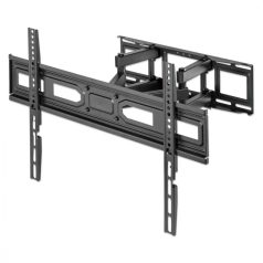   Manhattan Full-Motion TV Wall Mount with Post-Leveling Adjustment 37"-80" Black