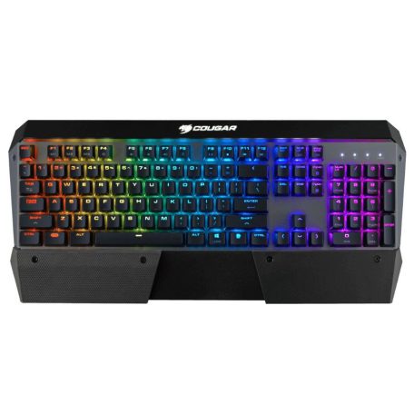 Cougar Attack X3 RGB Cherry MX Brown Mechanical Gaming Keyboard Iron Grey HU