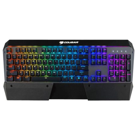 Cougar Attack X3 RGB Speedy Cherry MX Silver Mechanical Gaming Keyboard Black HU