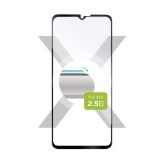   FIXED teljes képernyőt védő 2,5D edzett üveg Samsung Galaxy Xcover6 Pro, fekete